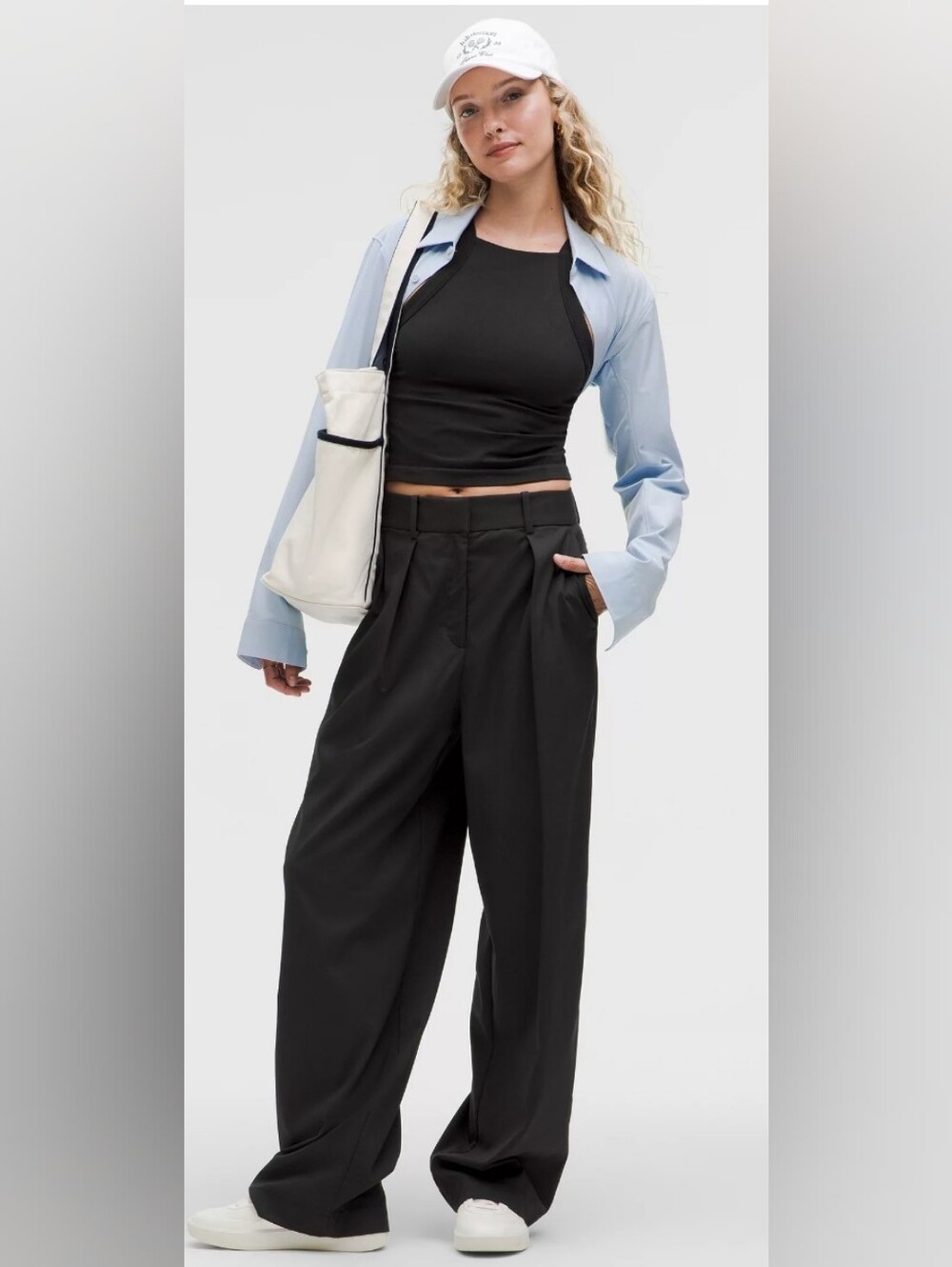 NWT Lululemon Pleat-Front High Rise Trouser
